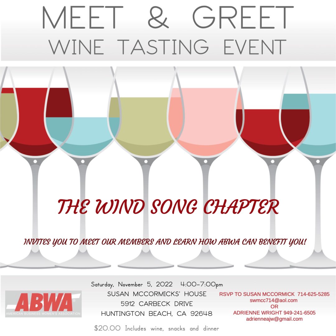 Meet & Greet Wine Tasting Event